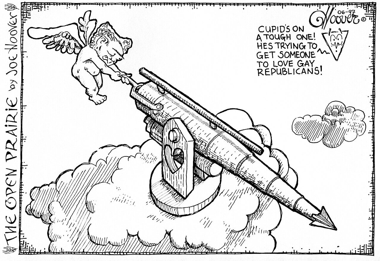 Gay republicans cartoon