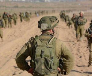 Idf soldiers from the nahal brigade operating in gaza during operation protective edge.