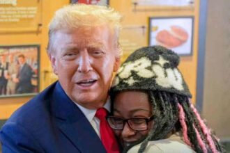 Donald trump and michaelah montgomery