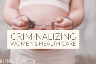 Civil rights violations a pregnant woman wearing handcuffs