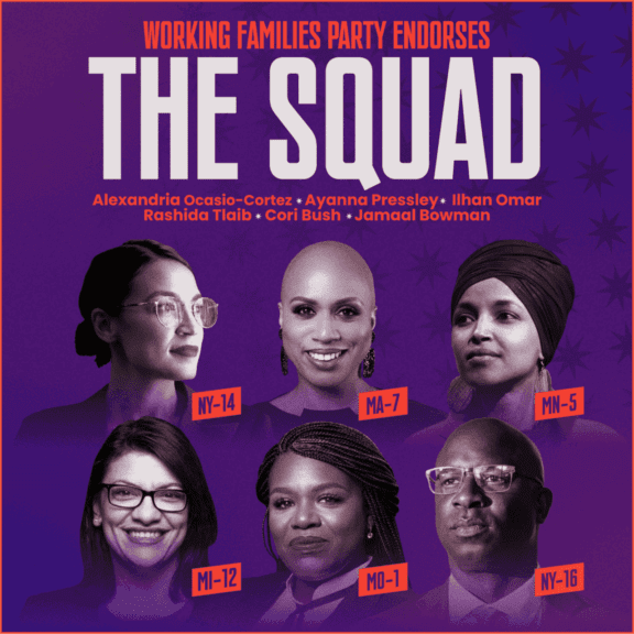 The squad of progressives in congress