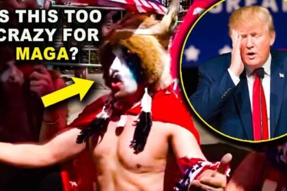 Maga praying for donald trump during his trial