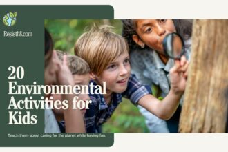 Environmental activities for kids graphic