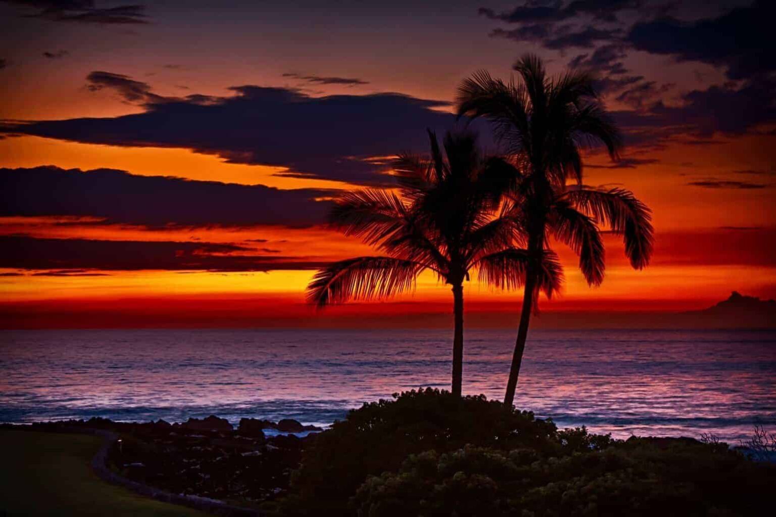 Hawaii sunset
