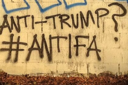 Antifa graffiti