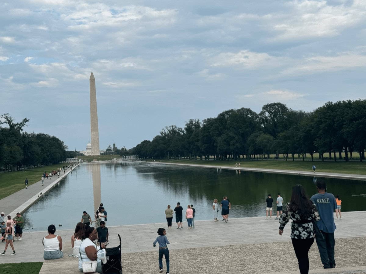 The National Mall in Washington D.C.