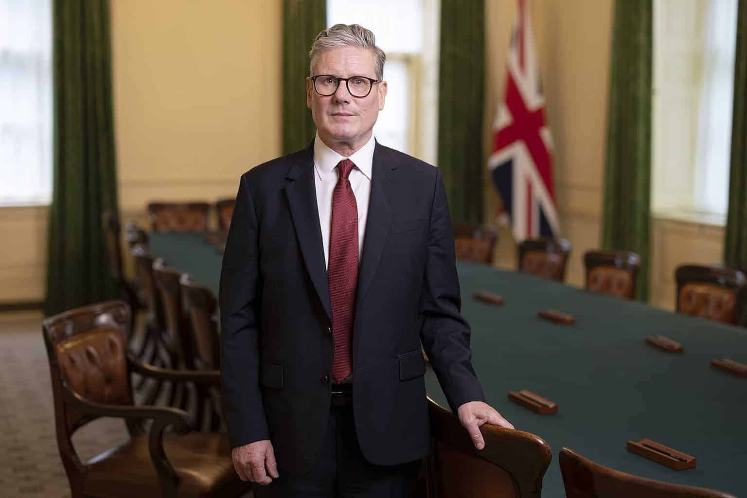 Britain’s new prime minister Keir Starmer