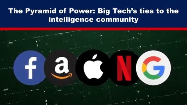 Big tech and intelligence community pyramid of power