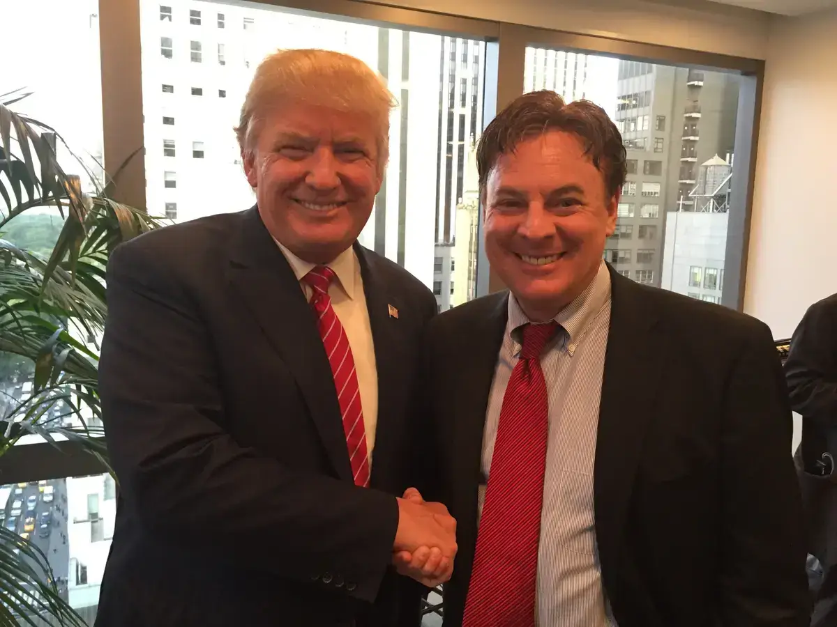 Ziklag, donald trump shakes hands with lance wallnau, a self-described christian nationalist.