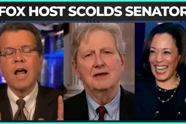 Fox news host, senator kennedy, kamala harris