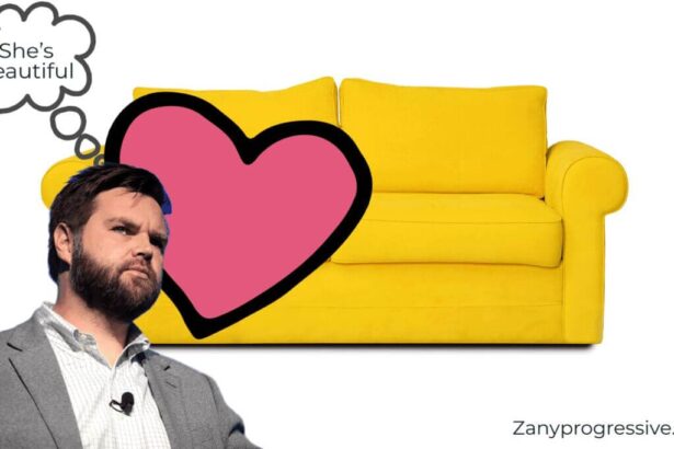 Jd vance loves a yellow couch