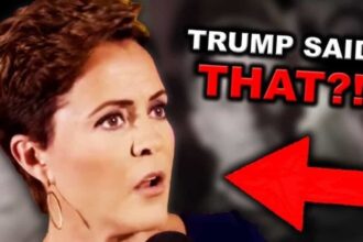 Kari lake with a shocked look on her face