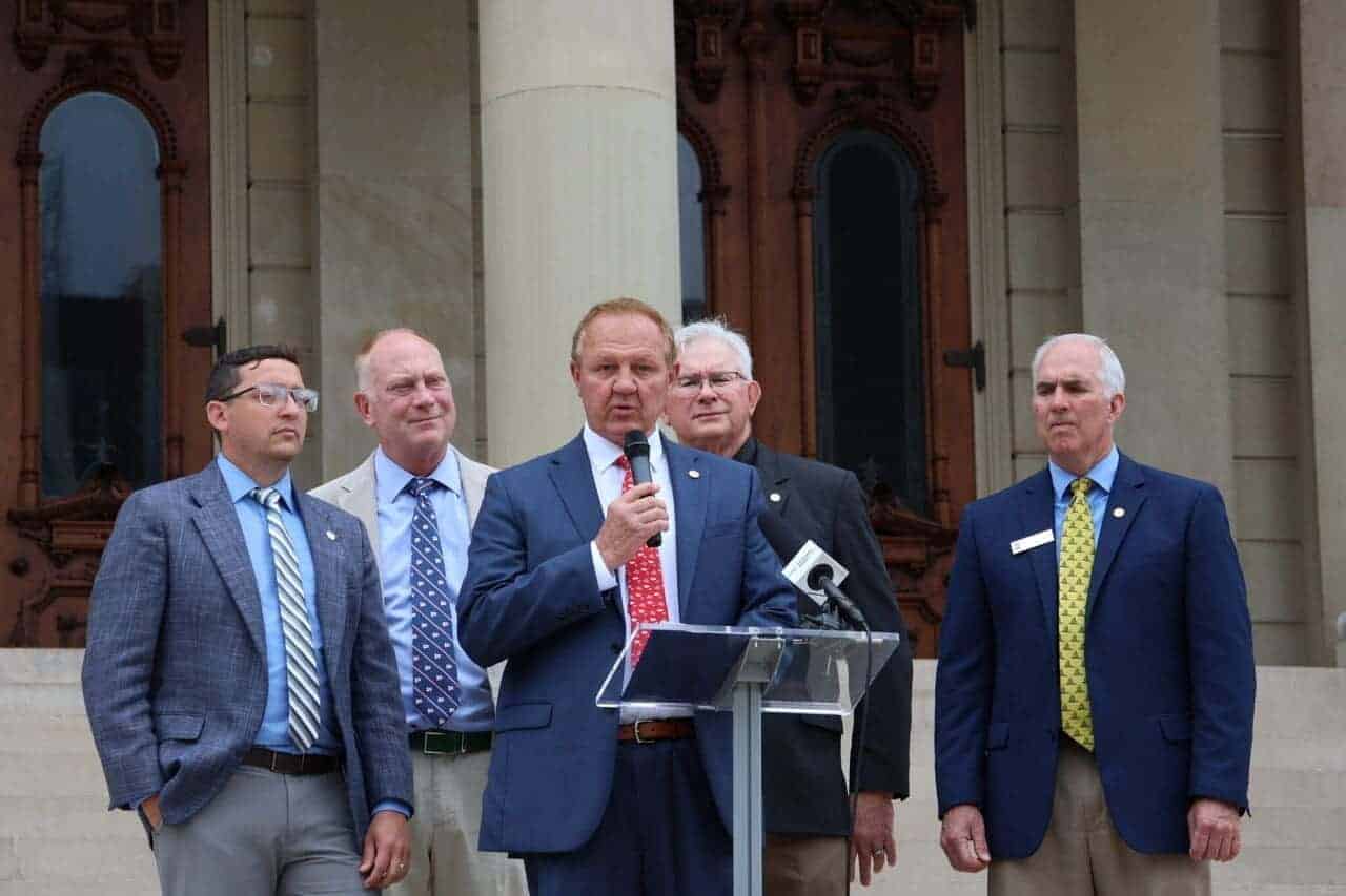 Rep. Neil friske (r-charlevoix) discussed recent efforts introduced in the house aimed at cracking down on undocumented immigration.