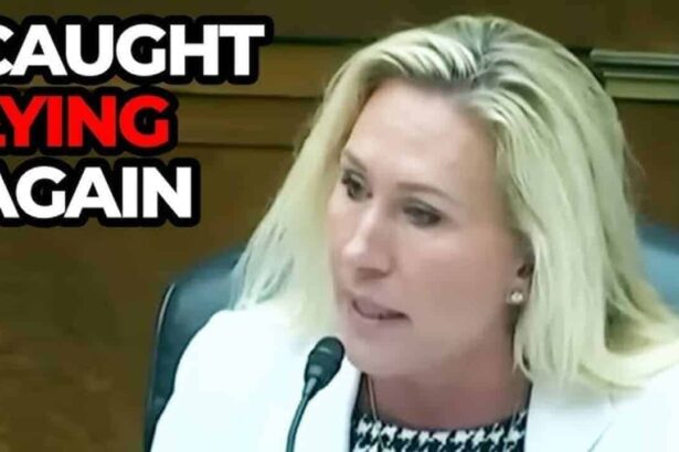 Mtg, marjorie taylor greene lies during a hearing