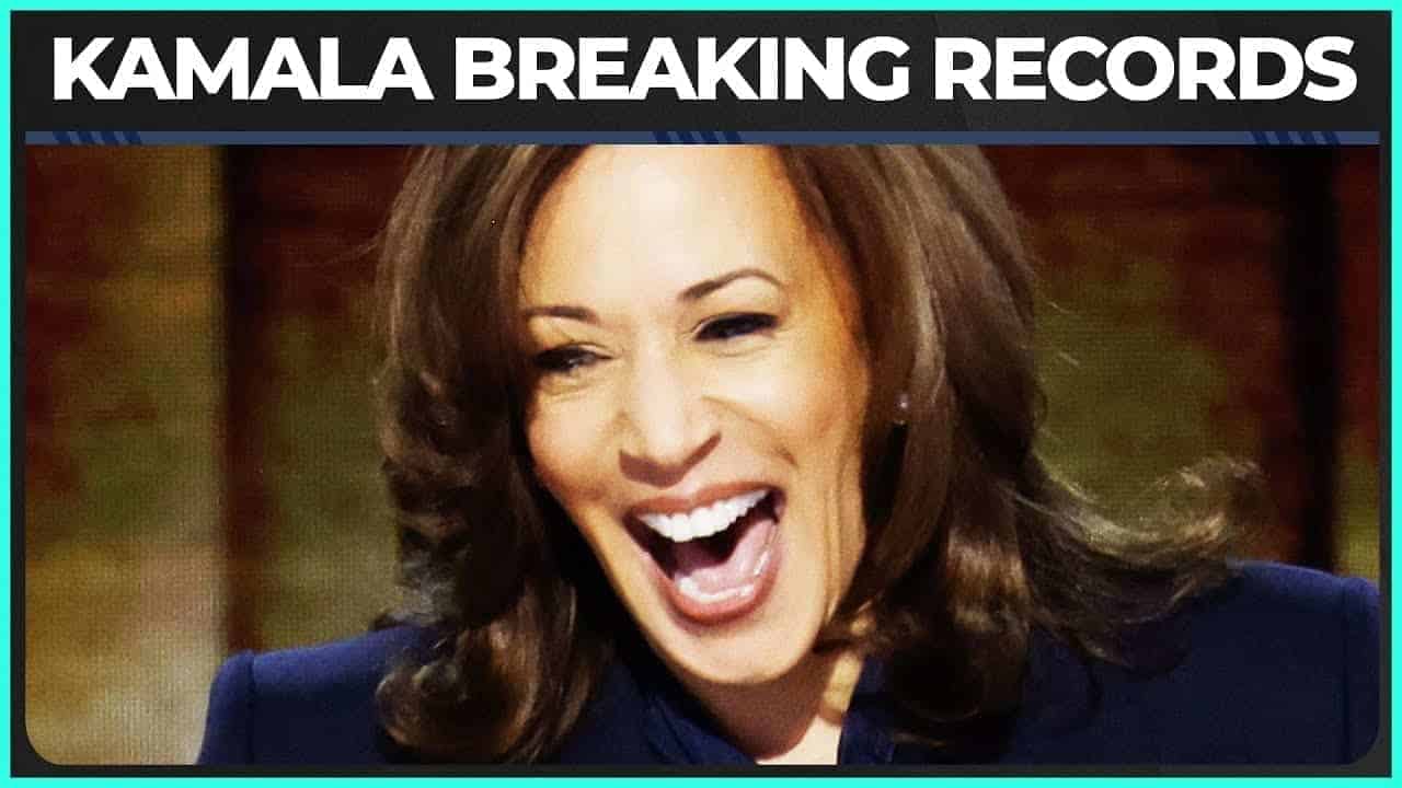 Kamala harris laughing