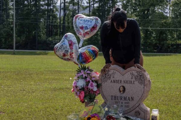 Headstone for amber nicole thurman