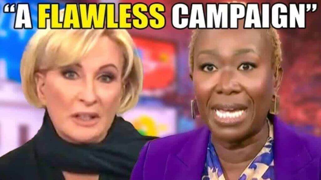 Mika and Joy from MSNBC