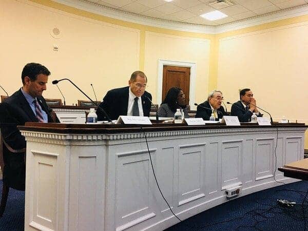 Congressional hearing on voting rights in 2018