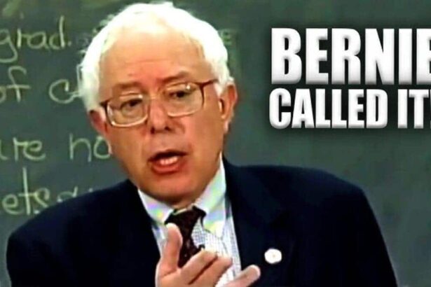 Bernie sanders in a video from 20+ years ago