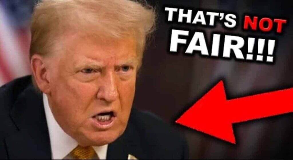 Donald Trump during an interview on Meet the Press