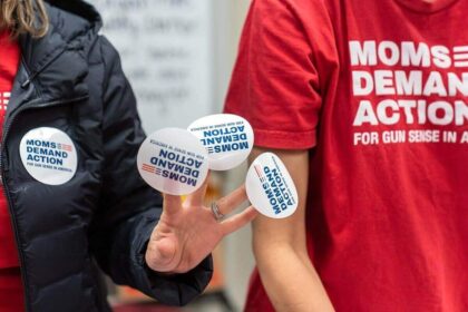 Moms demand action stickers