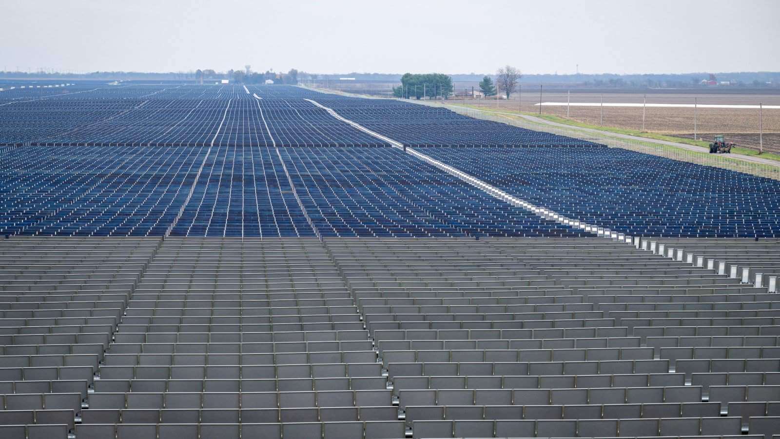 Solar field in Chicago