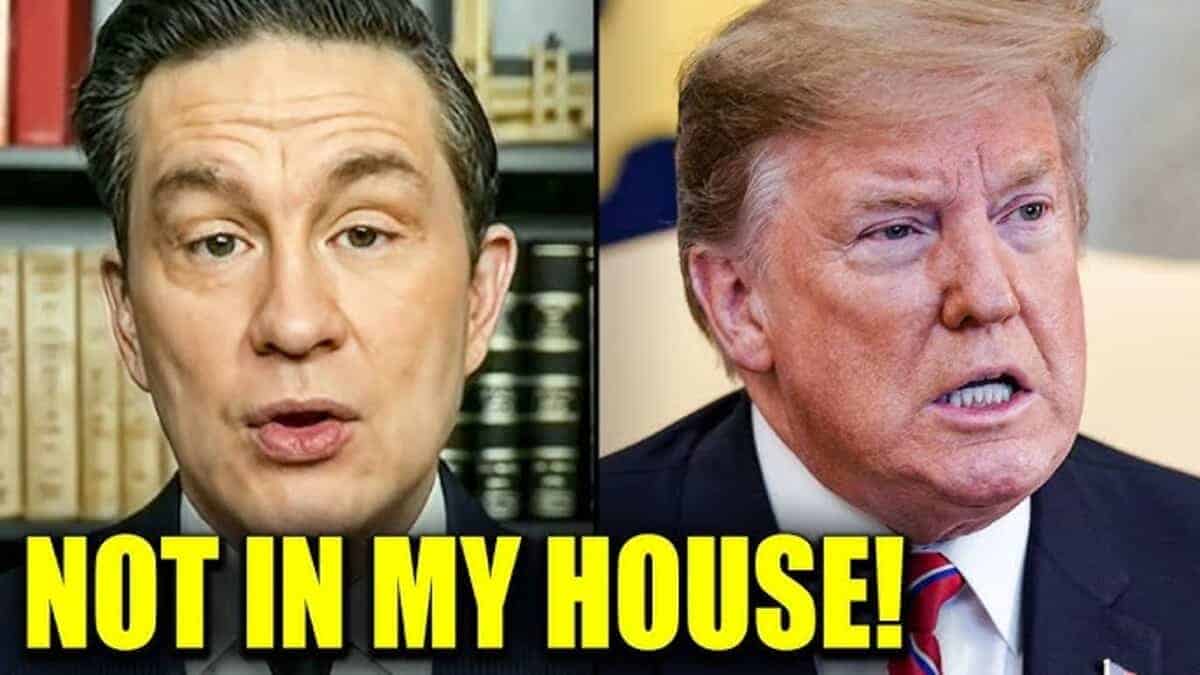 Donald trump and a canadian official