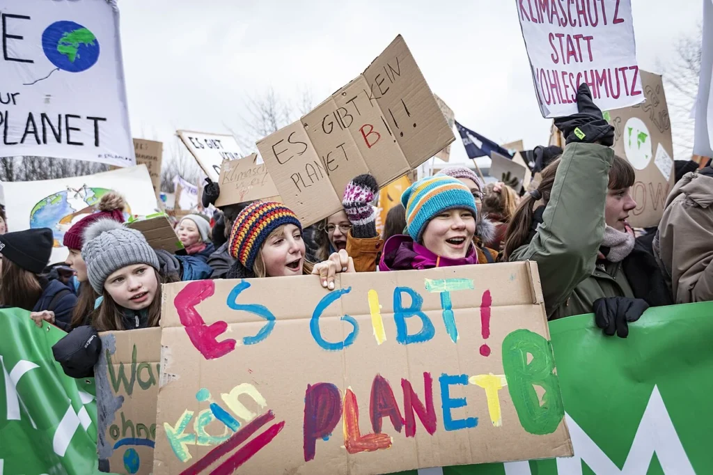 Grassroots movement for climate justice, fridays for future