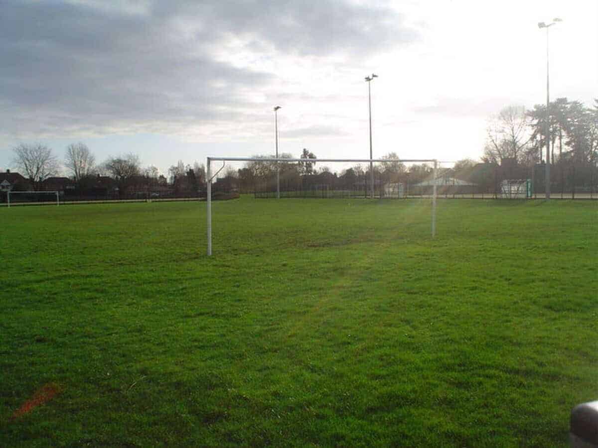 School sports field