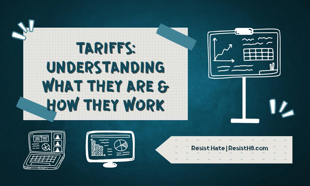 Title page for a tariffs explainer article.