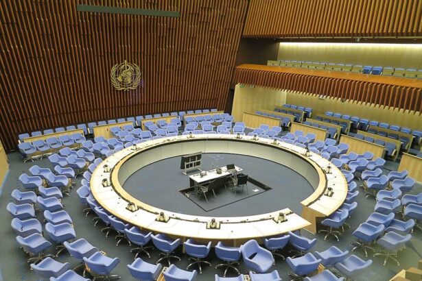 Who executive boardroom