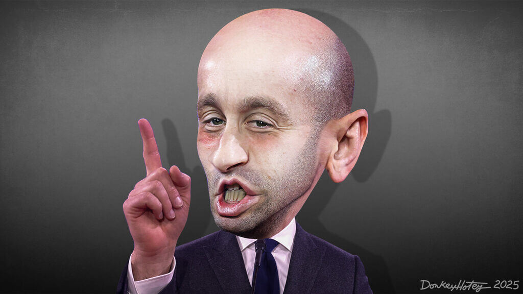 Biddeford ICE shooting caused by this ghoul, Stephen Miller
