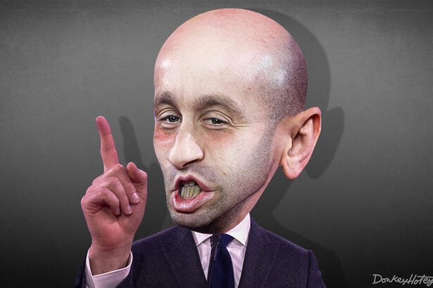 Biddeford ICE shooting caused by this ghoul, Stephen Miller