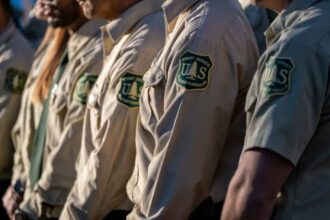 Us forest service officers