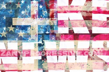 Anti-christian bias featured graphic american flag and cross