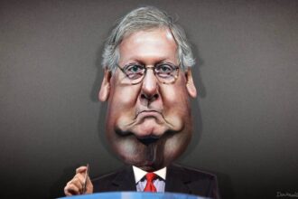 Republican senate minority leader mitch mcconnell