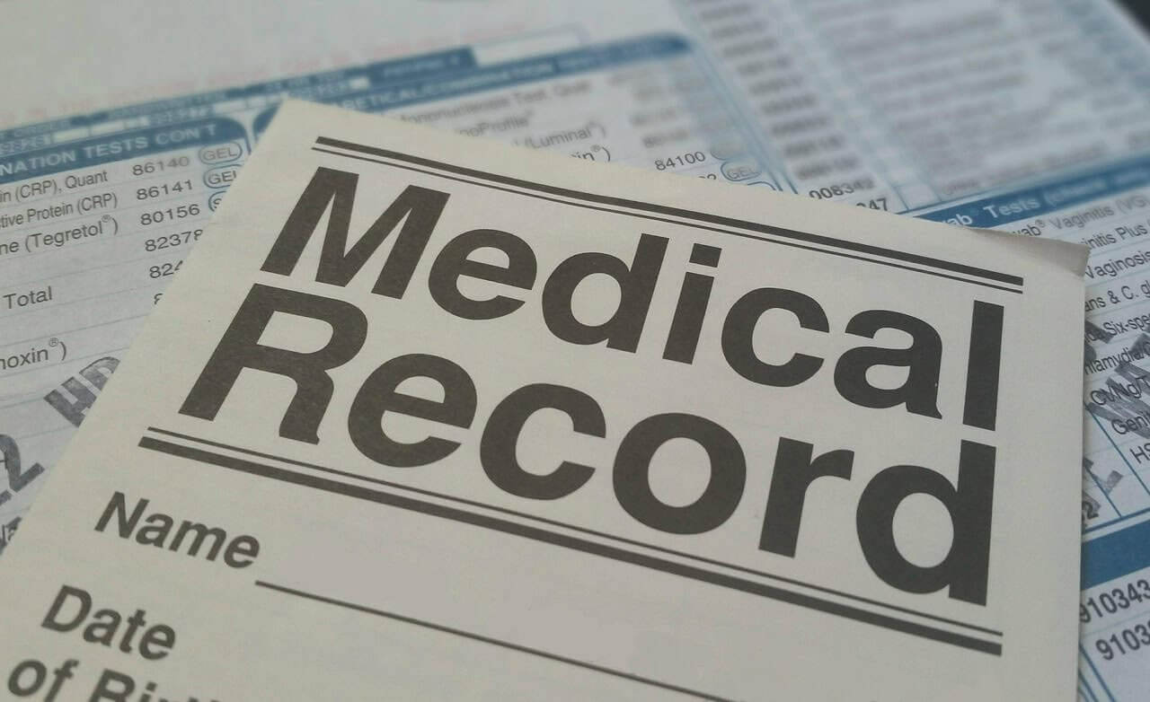 Paper medical records