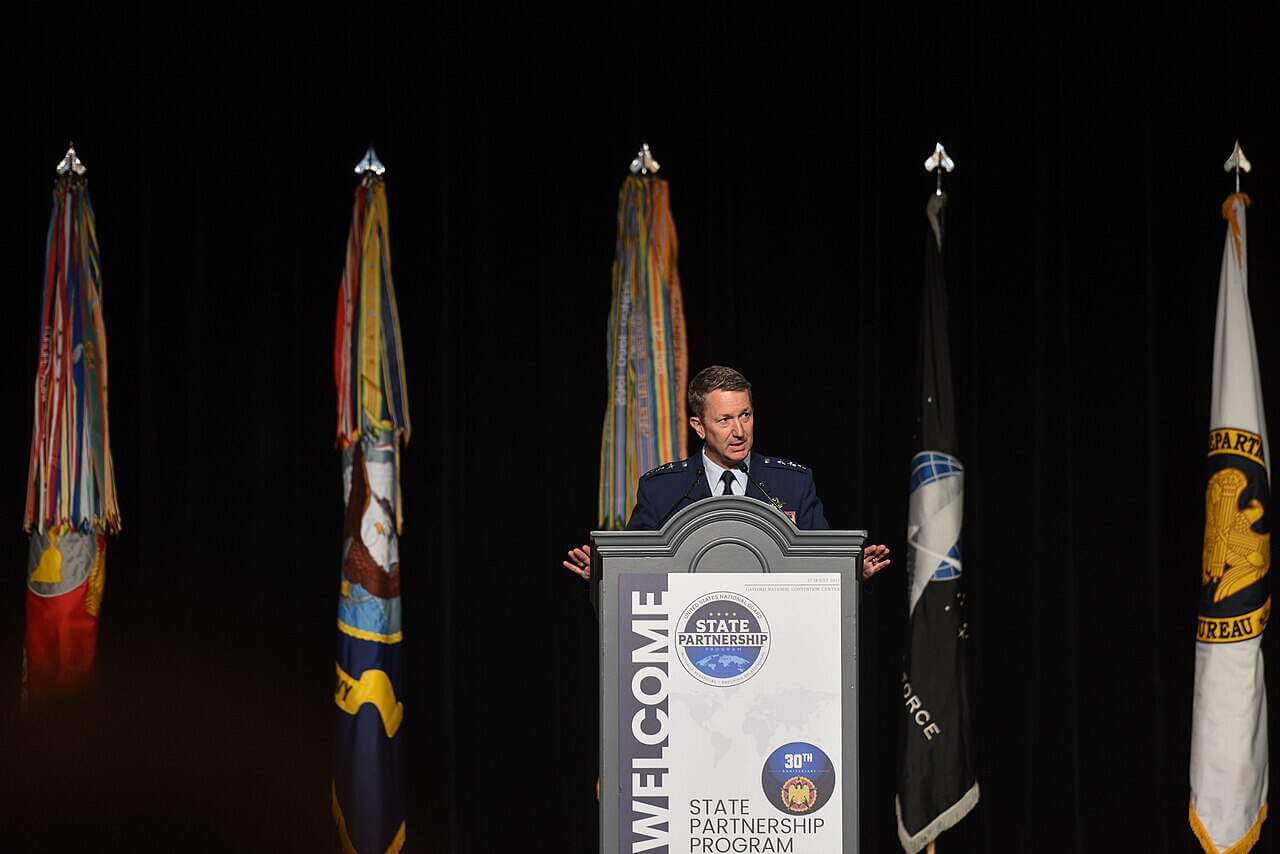 Chairman of the Joint Chiefs General Dan Caine in 2013.