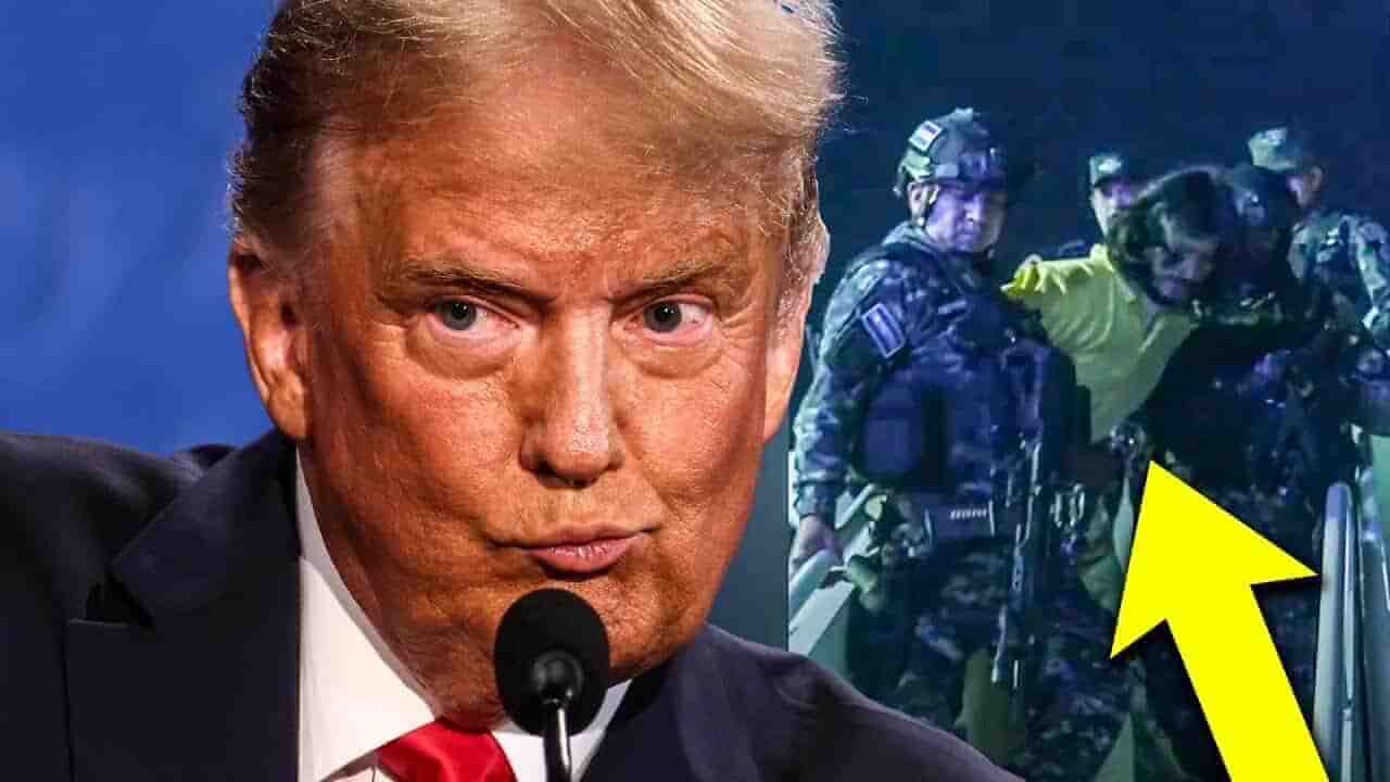 President trump and leader of el salvador create propaganda video for maga