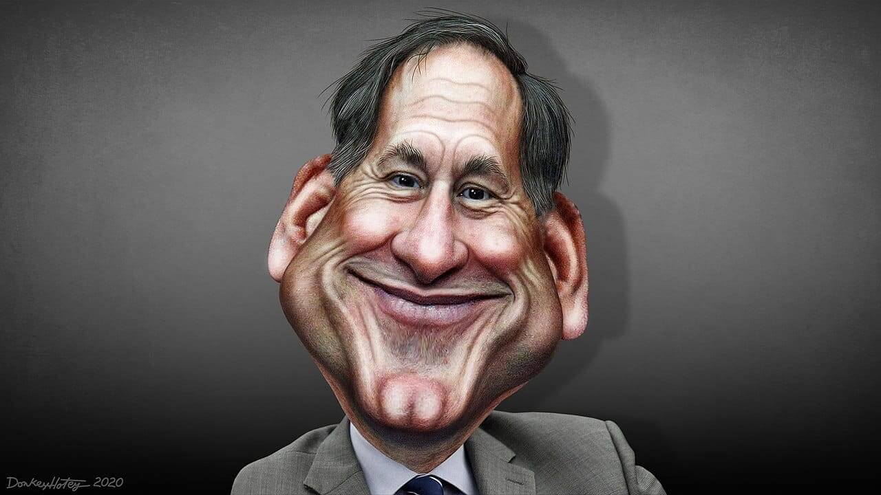 Caricature of Justice Alito