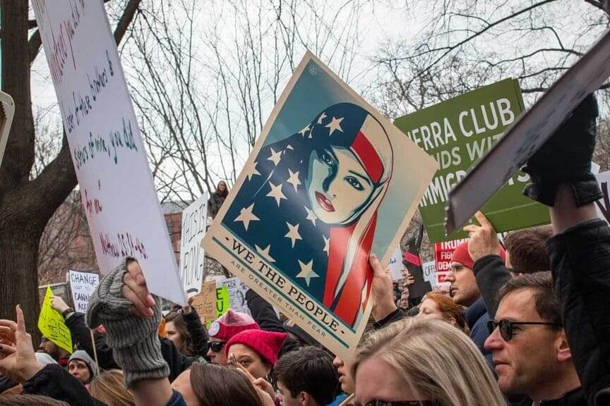 Racist immigration policy like the Muslim ban