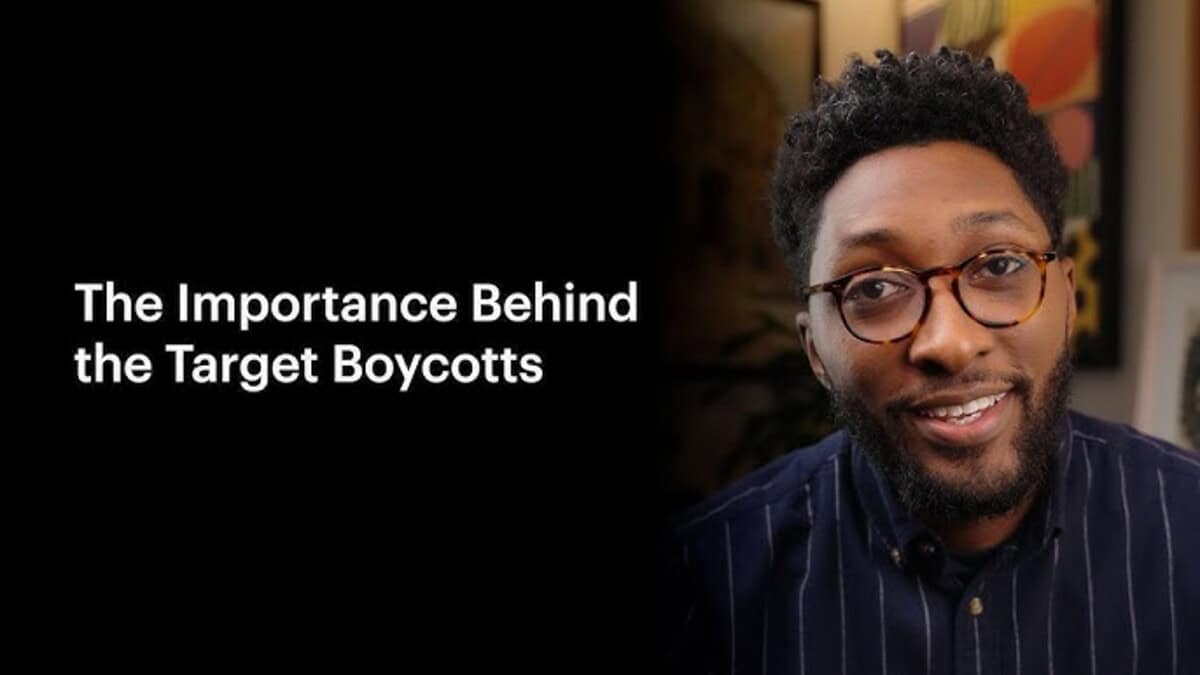 Target boycott video cover