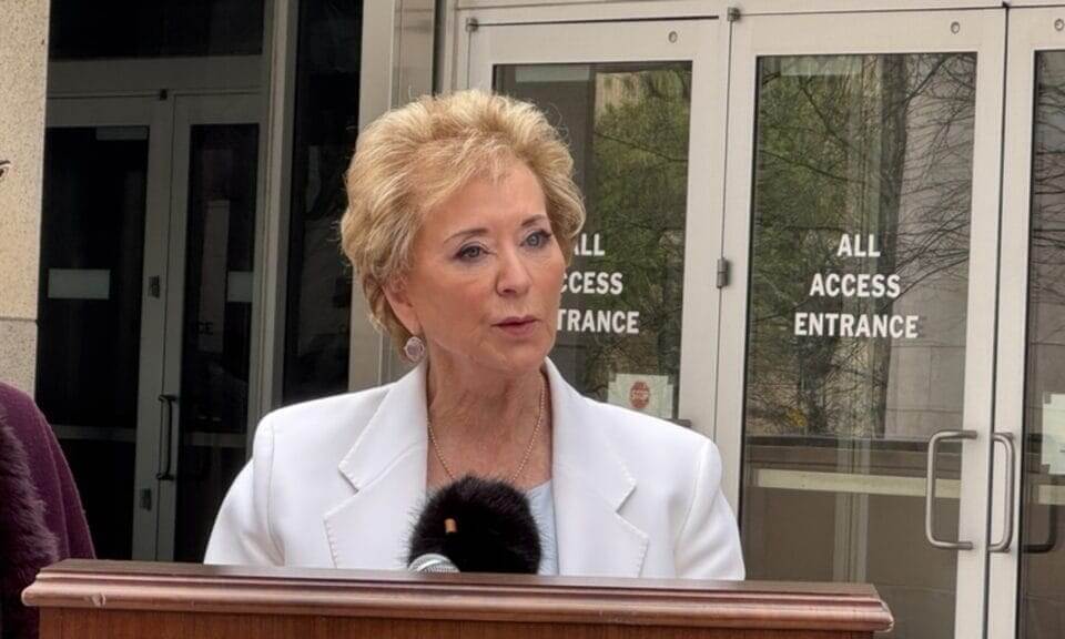 Linda McMahon Education Secretary announces student loans defaulted