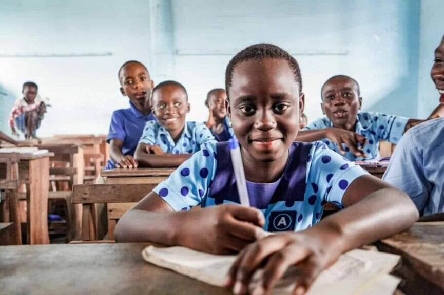 Ghana safe house for children classroom