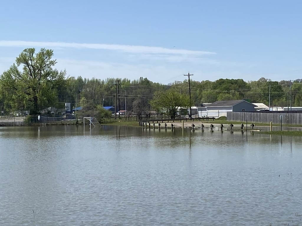 Flooding after storms in tennessee