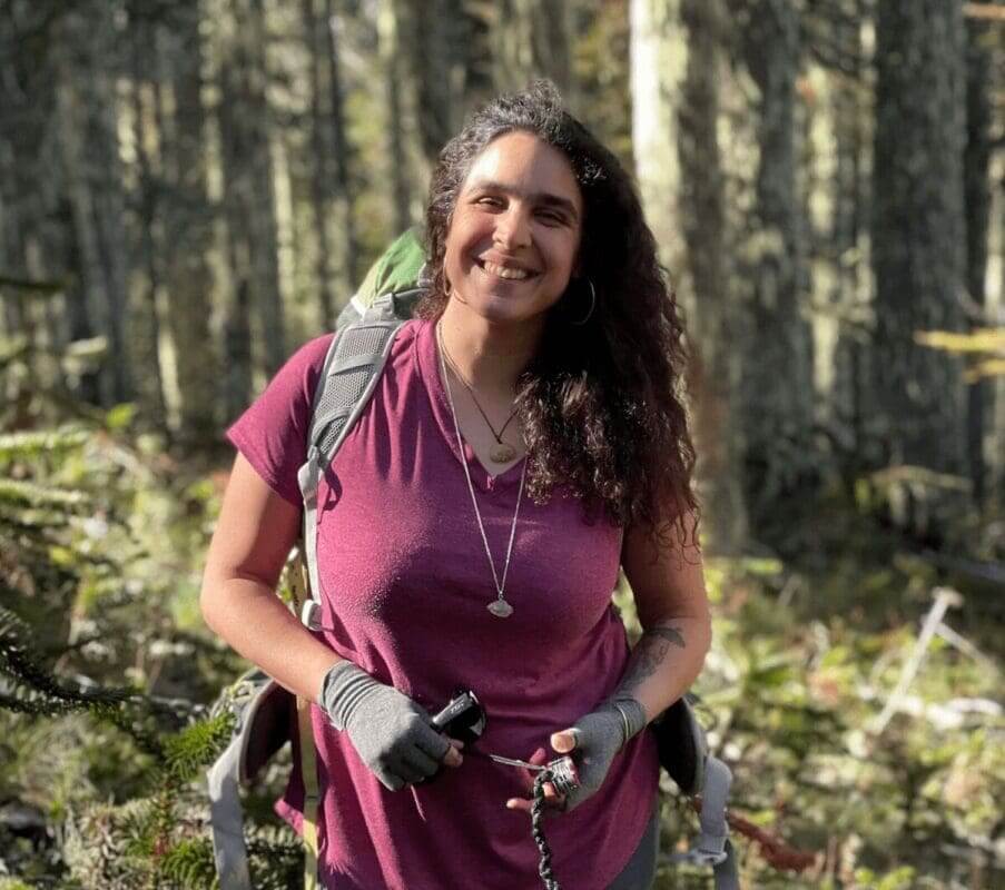 Woman in nature