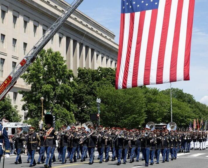 “Military parade” in D.C. on Memorial Day in 2025