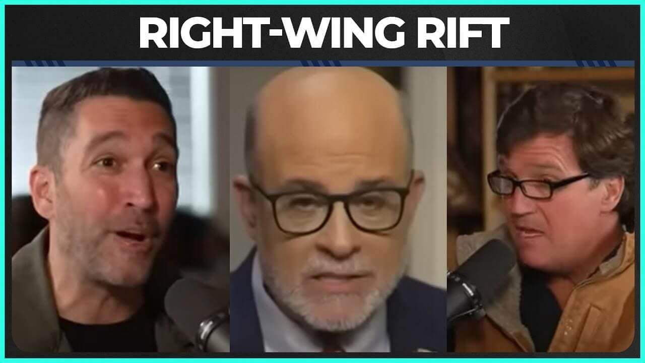 Right-wingers attack each other over israel and gaza