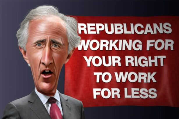 Republicans working for your right to work for less