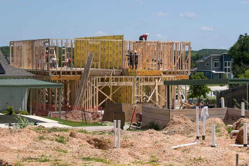 Homes under constructuon